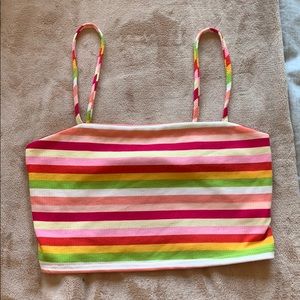 Forever 21 rainbow tank top